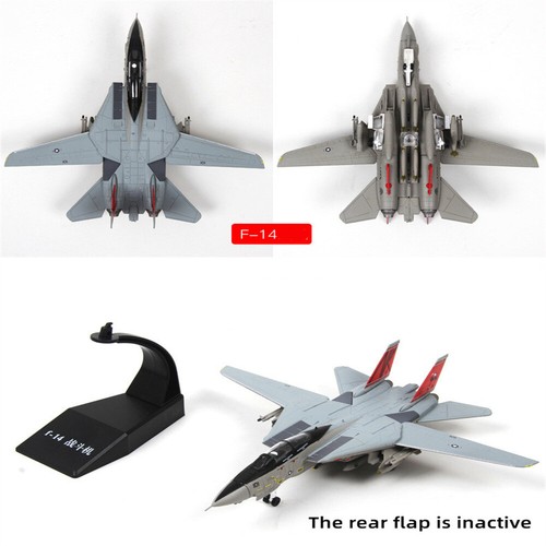 1:100 F-14 F-15 Fighter Metal Military Airplane Model With Display Stand - Foto 2 di 21