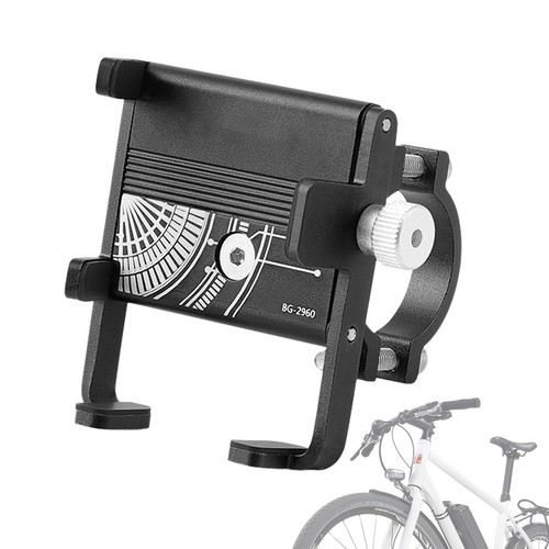 Bicycle Phone Holder Rustproof Bike Phone Holder with Rotation Cell Phone nearby - Photo 5 sur 18