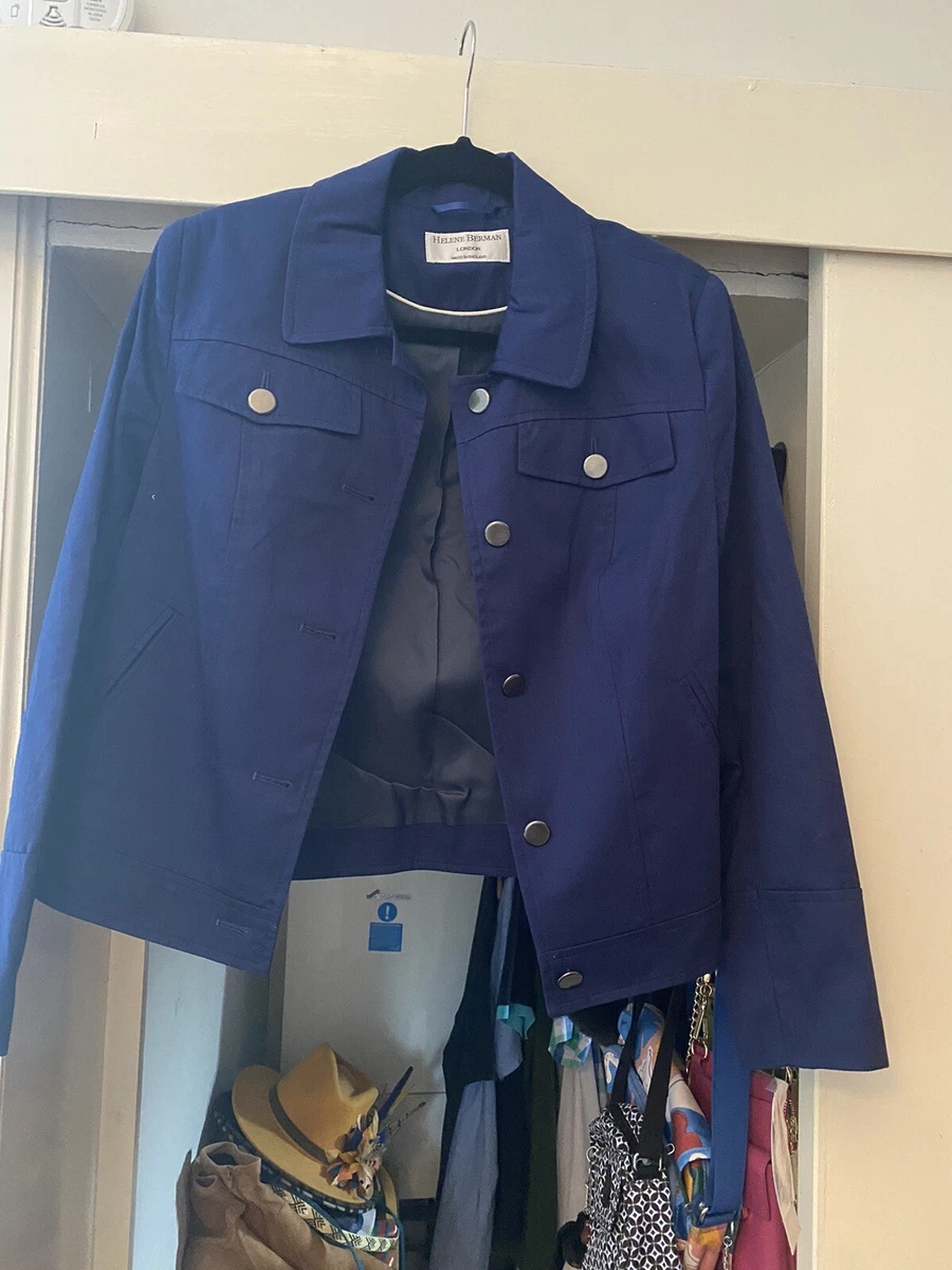 Ladies navy jacket size best sale 14