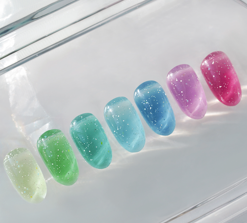 From The Nail Fizz Glow Syrup Gel Glitter 8 Colors Set High Gloss Shine K-beauty - 第 9/9 張圖片