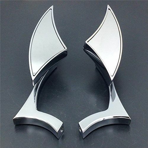 CHROME SPEAR REARVIEW MIRRORS 4 HONDA REBEL 250 SHADOW 600 750 VTX VT 1300 1800 - Bild 6 von 11