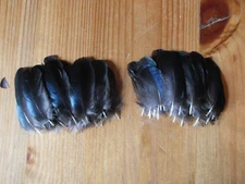 50 SMALL MAGPIE WING FEATHERS FEATHERS,NATIVE AMERICAN.FLY,ART&CRAFT,JEWELLERY. 