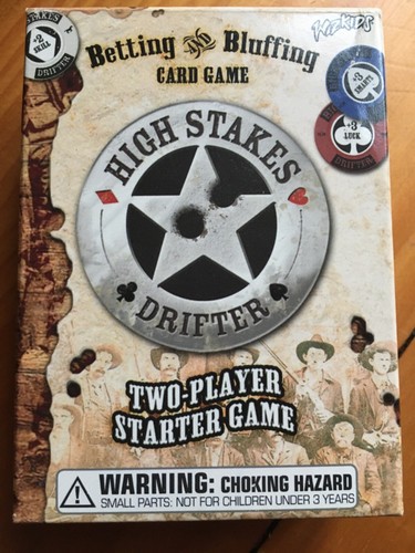 High stakes drifter starter deck wiz kids mint cards in shrink