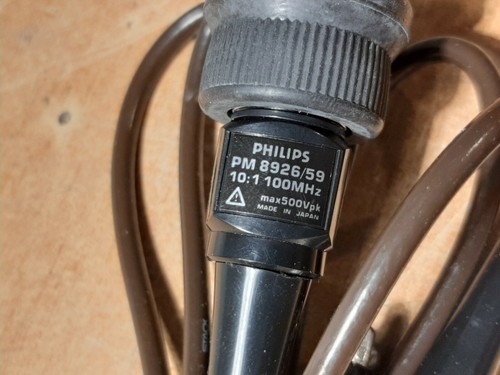 2 SONDE PHILIPS + REGALO (OSCILLOSCOPIO OSCILLOSCOPE PROBE ACCESSORI NOTESTATO - Foto 3 di 6