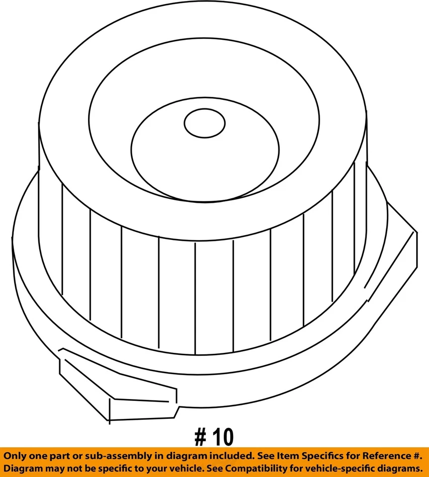 Б/у задний двигатель вентилятора ОВК подходит для: 2015 Nissan Pathfinder задний класс B - Изображение 4 из 4
