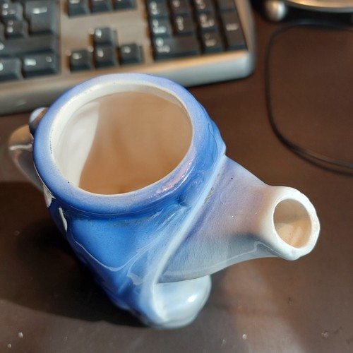 Süsse KATZENKANNE KANNE Teekanne Kaffeekanne KATZEN Figur Keramik Porzellan 18cm - Bild 6 von 6