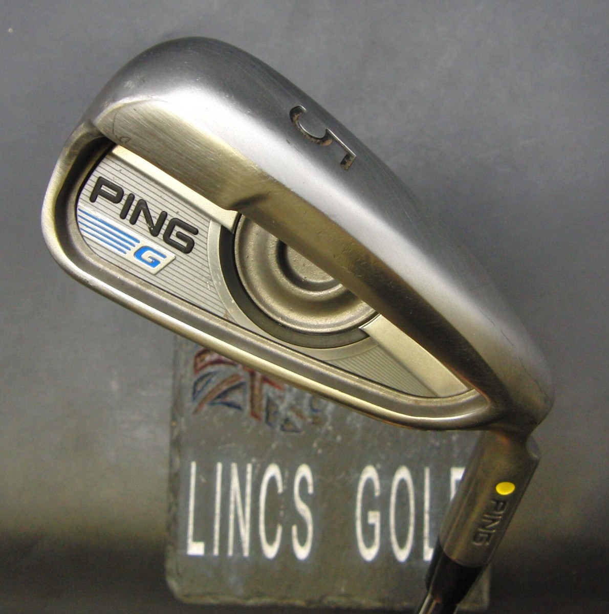 Ping G Series Yellow Dot 5 Iron Regular Steel Shaft Ping Grip Ping G Series Yellow Dot 5 Iron Regular Steel Shaft Ping Grip