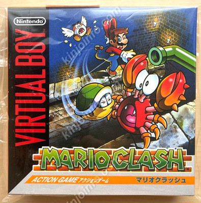 MARIO CLASH   NINTENDO VIRTUAL BOY NEW NOT USED