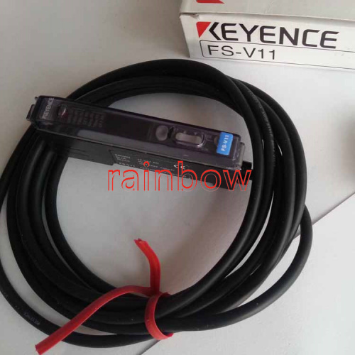 Keyence FIBER OPTIC PHOTOELECTRIC SENSOR Amplifier FS-V11 FSV11 New in box - Picture 2 of 3