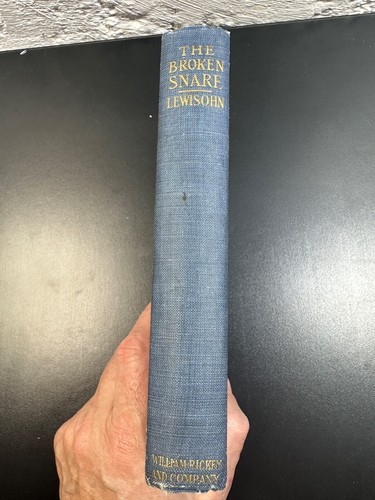Die zerbrochene Schlinge von LUDWIG LEWISOHN 1908 HC Buch kanadische Ausgabe Erstdruck - Bild 4 von 14