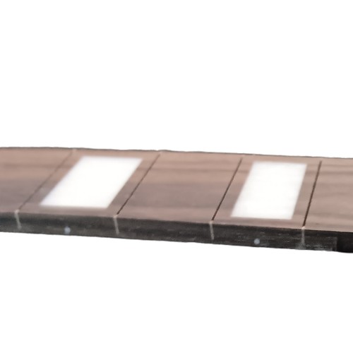 25.5" Scale Rosewood 24 Fret 42mm Nut Guitar Fretboard MOP Block Inlay - Picture 3 of 3