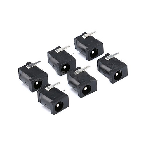 10Stk DC Stecker Hohlstecker Netzstecker Netzteil 3.5-1.1mm DC-002 Printmontage
