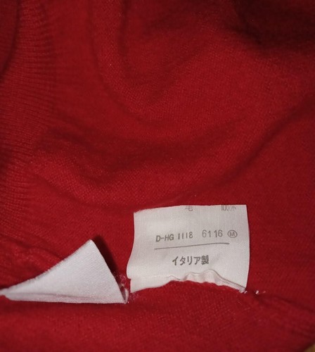 Vivienne Westwood Años 90 Antiguo Etiqueta Roja Milán Vintage Tejido M - Imagen 8 de 10