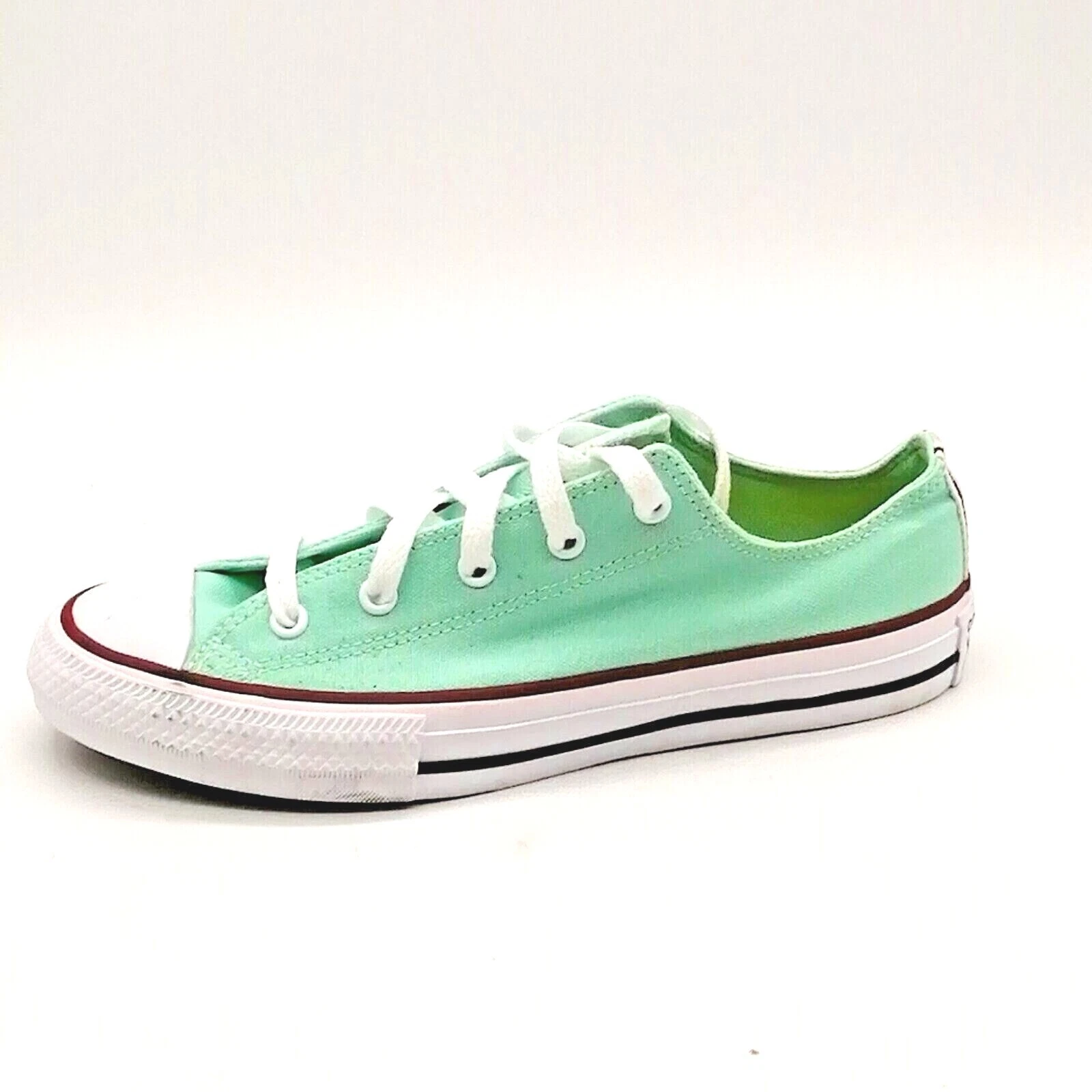 Sneaker da donna con lacci Converse All Star con soletta imbottita verde taglia 4