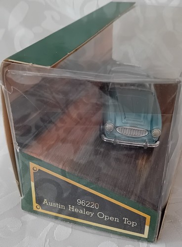 Corgi Austin Healey Open Top 96220 Light Blue Metallic with box Collectable - Picture 3 of 12