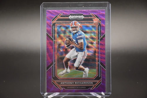 2023 Draft Picks Anthony Richardson Rc Rookie Purple Wave Prizm No.104