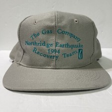 1994 NORTHRIDGE EARTHQUAKE Recovery team Official Hat Los Angeles California