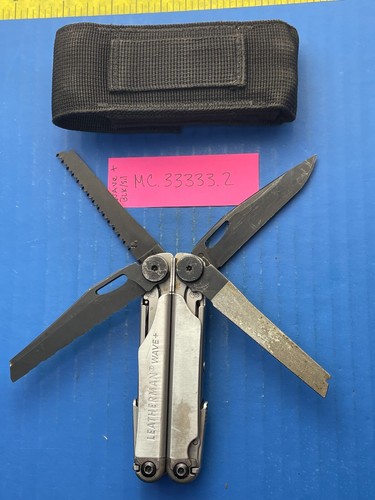 Leatherman Wave+ Plus Multi-Tool 18 Tools Included USA Made - Various Styles - Picture 18 of 49