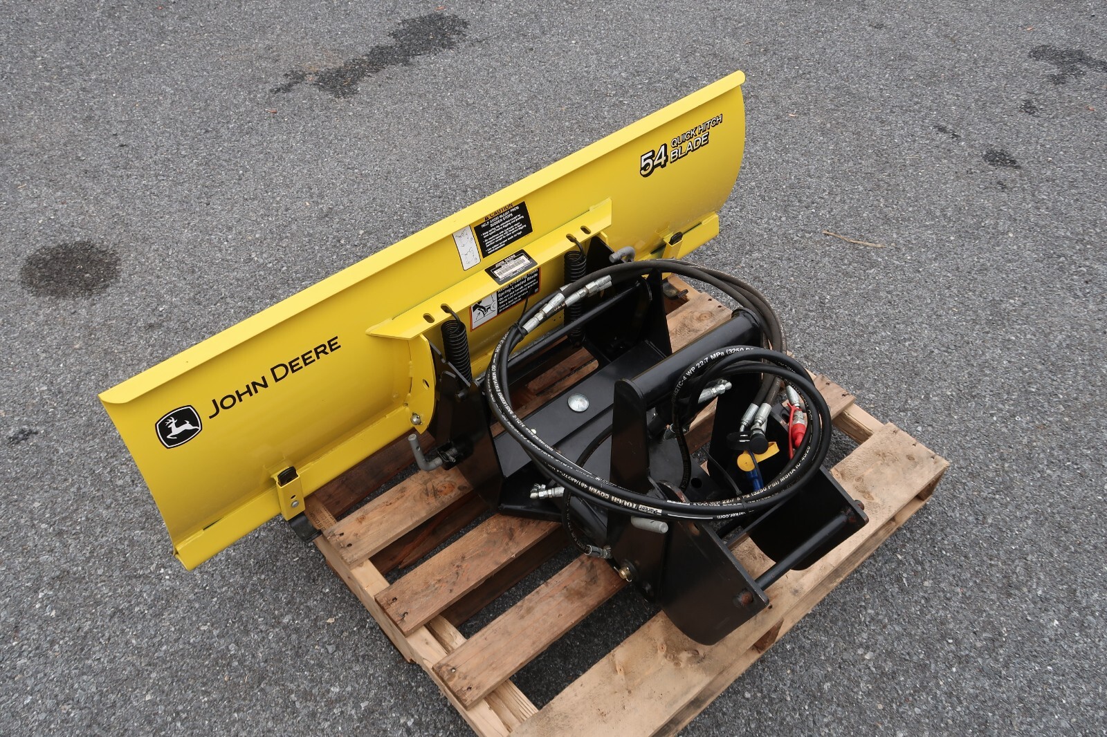 JOHN DEERE 2320 2520 4100 4110 2025R TRACTOR FRONT QUICK HITCH SNOW