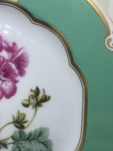 Coppia Di Piatti Dessert Woodmere Casa Bianca Cina 7,5"" Polk & Pierce in perfette condizioni - Foto 5 di 14