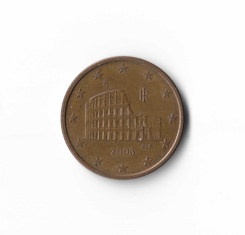 2006 Italy - 5 Euro Cents - 278 - Copper Plated Steel - 3.9g