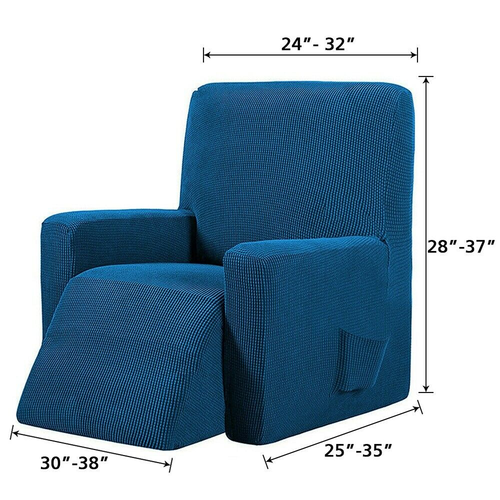 Super Stretch Couch Arm Chair Recliner Cover Lazy boy cover Protector Slipcover - Picture 4 of 30