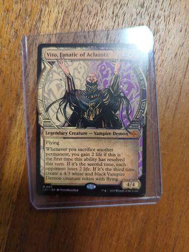 MTG Vito, Fanatic of Aclazotz *Showcase* The Lost Caverns of Ixalan - Picture 3 of 4