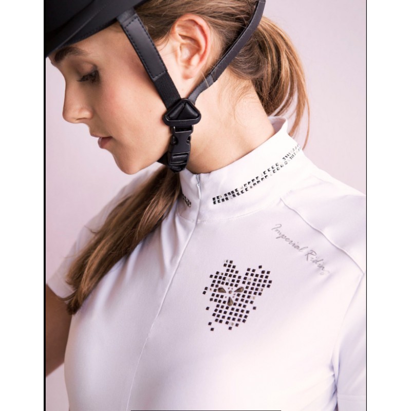 SALE IMPERIAL RIDING FIRESTONE LADIES COMPETITION SHIRT IN WHITE SALE IMPERIAL RIDING FIRESTONE LADIES COMPETITION SHIRT IN WHITE