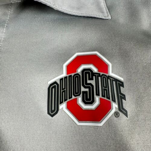 Ohio State Buckeyes Poloshirt Herren klein grau Nike Dri Fit Golf/Sport 27628X - Bild 3 von 13