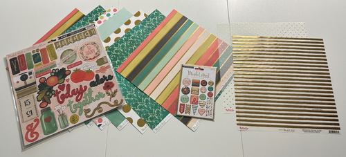 My Mind's Eye Market St 12x12 kit album di ritagli - varianti - Nob Hill, Ashbury Heigts, - Foto 37 di 40