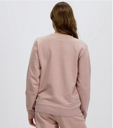 ellesse Women's Littlewood Fleece Sweatshirt Jumper in Blush (Pale Pink) US-L - Picture 4 of 16