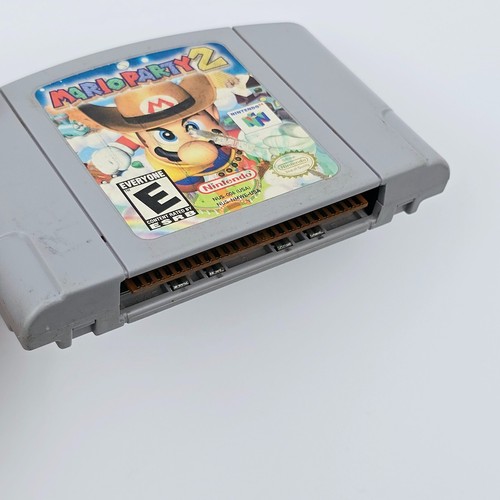 Mario Party 2 (Nintendo N64, 2000) Authentic Cartridge Only Tested Working - Picture 4 of 4