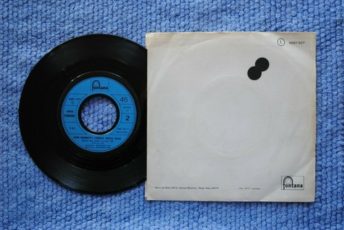 JOHN DUMMER'S FAMOUS MUSIC BAND (R.V.Label 1) / SP FONTANA 6007 027 / 1971 (F) - Picture 2 of 2
