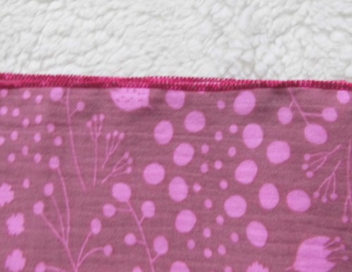 Pañuelo de hombro ♥ Pañuelo para escupir ♥ Pañuelo para el cuello ♥ Pañuelo para niños ♥ Patrón floral - Imagen 4 de 4