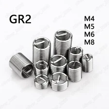 Titanium Helicoil Insert Wire Thread Insert Thread Repair M4 M5 M6 M8