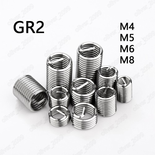 Titanium Helicoil Insert Wire Thread Insert Thread Repair M4 M5 M6 M8 - Picture 1 of 6