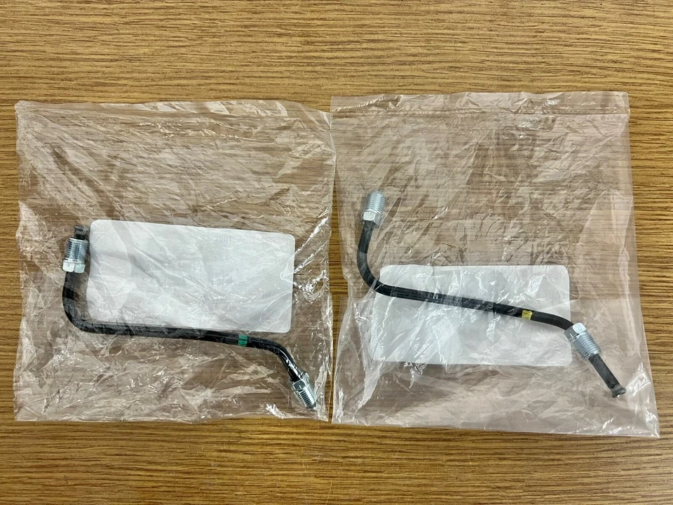 Juego de pinzas de freno delanteras izquierda y derecha Toyota Tundra 2007-2014 4x4 línea metálica OEM Foto 3 de 3