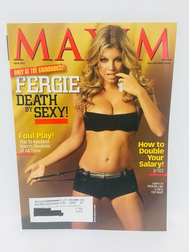 Maxim Magazines 2007 Eva Mendes Christina Aguilera Fergie Roselyn Sanchez - Picture 8 of 21