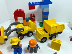 LEGO Duplo  My First Construction Site 10518 + Superman Rescue 10543