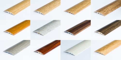 Door Threshold PVC Wood Effect Edging Floor Trim 0.9M Length 40mm Self-adhesive - Picture 3 of 27