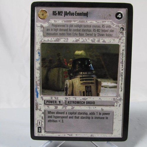 Star Wars CCG Hoth Limited Singles (C/U/R) - Choose Your Cards - Picture 14 of 16