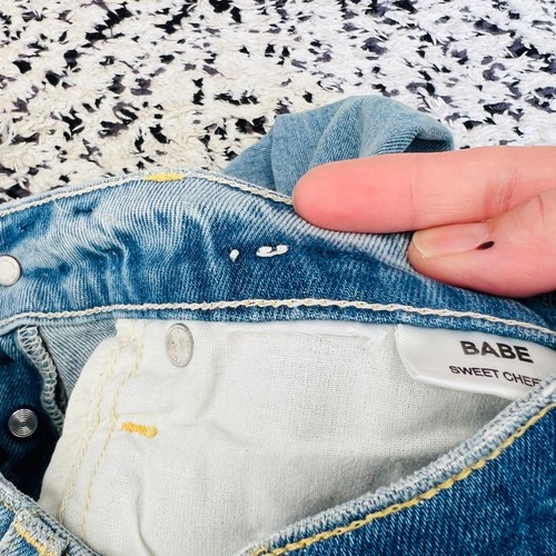AMO Highrise Straight Legs Ankle Babe Jeans, Sweet Cheeks, Gr. 26/27 M64 - Bild 8 von 8