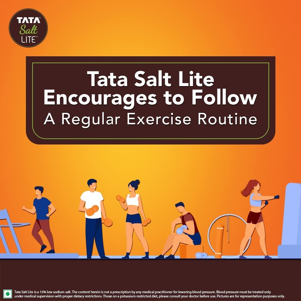 Buy Online Tata Salt Lite Low Sodium - 1 Kg (2.2 Lb) -  974403