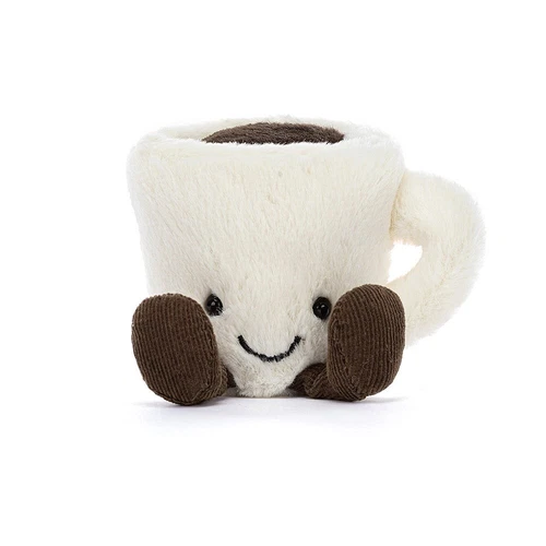 Jellycat AMUSEABLE ESPRESSO CUP Soft Cute Coffee Plush-Valentine's Day gift - Picture 1 of 4