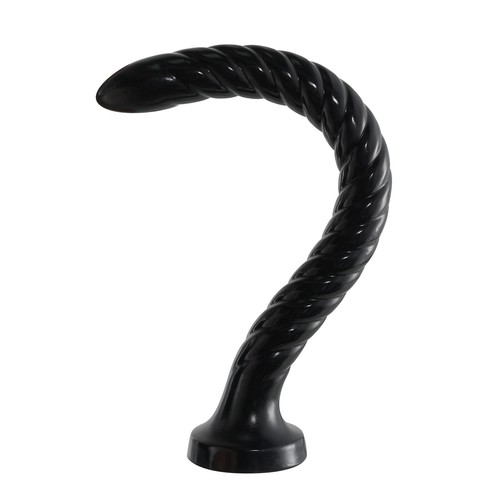 10"- 18" Long Dildo - Black Anal Butt Plug Suction Cup Dildo Sex Toys for Women - Picture 8 of 24
