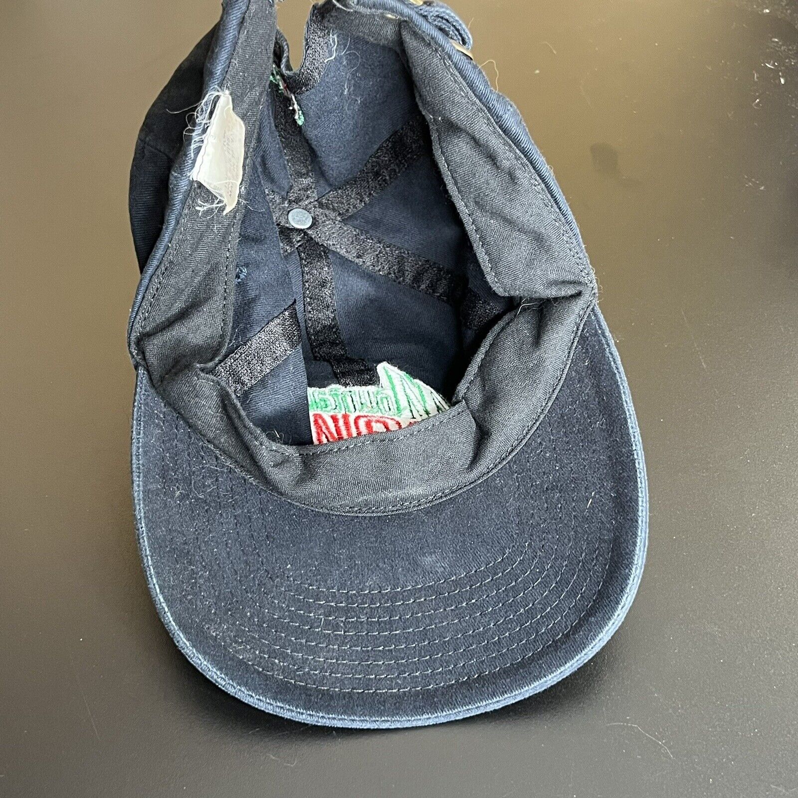 Vintage Mountain Dew Hat Baseball Cap Soda Embroi… - image 6