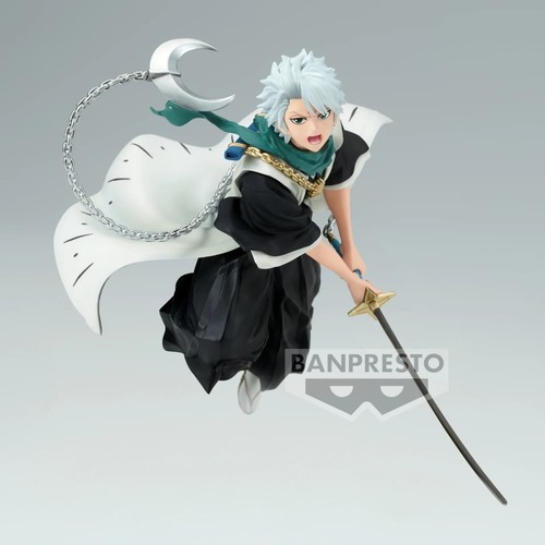 BLEACH STATUA TOUSHIRO HITSUGAYA BANPRESTO VIBRATION STARS FIGURE 14 CM NUOVO - Imagen 2 de 6