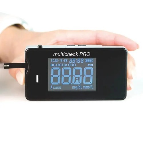 Lifetouch Multicheck PRO 3-in-1 Diagnostik-Set Harnsäure, Cholesterol, Blutzucke - Bild 3 von 6
