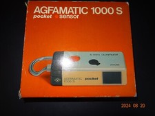 Agfamatic 1000 S analog Pocket camera Vintage Agfa made in Germany 1976-1978.