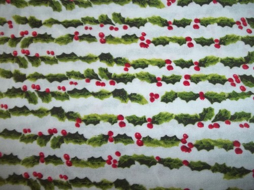 HOLLY Natale Verde MISTOLE Cotone TESSUTO U-Pick VEDI INFO 1/2 yd BTHY - Foto 4 di 31